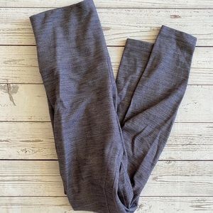 Lululemon gray running tights leggings 8